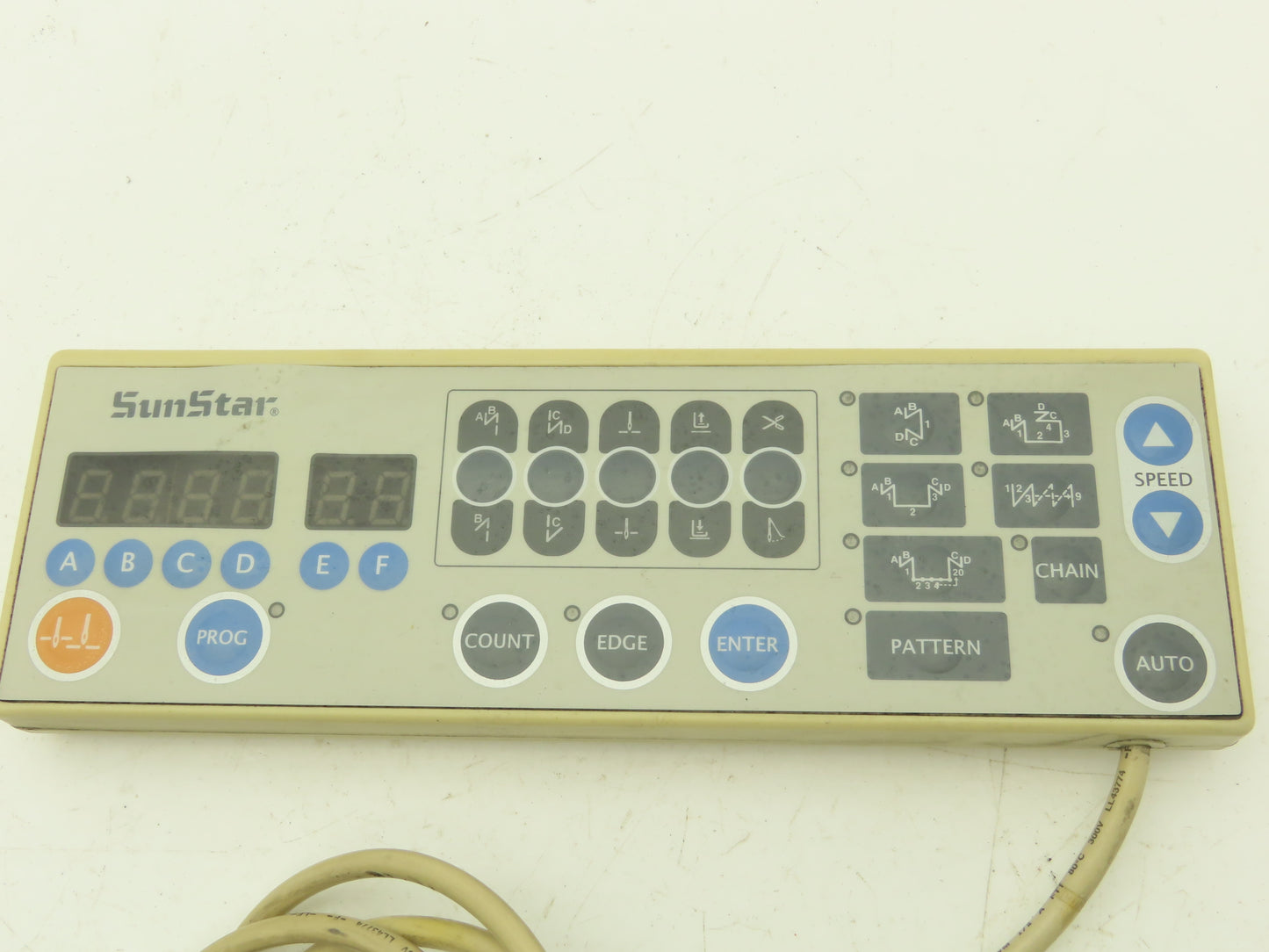 SunStar Sewing Machine Speed Pattern Controller Keypad Control Box