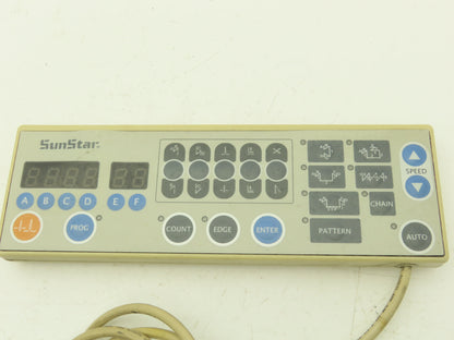 SunStar Sewing Machine Speed Pattern Controller Keypad Control Box