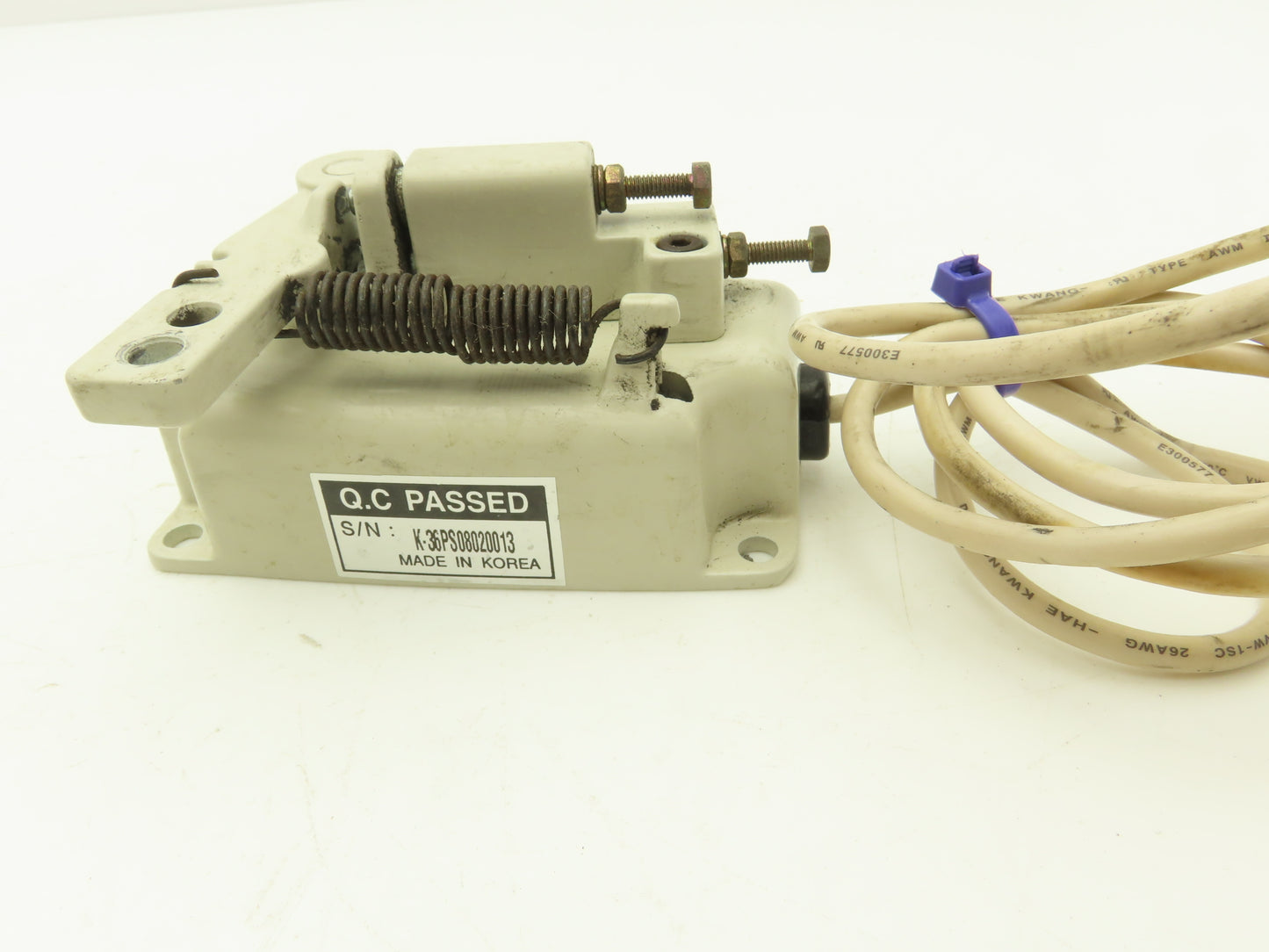 SunStar Fortuna Sewing Machine Foot Pedal Circuit Board Control Box Spring Lever