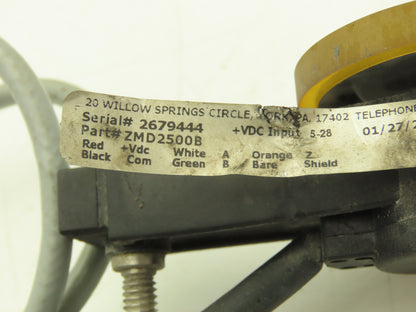 Red Lion ZMD2500B Rotary Encoder with Measuring Wheel 5-28VDC