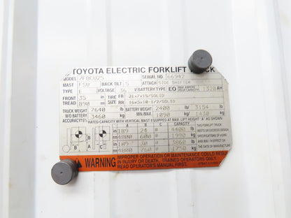 Toyota 43610-21440-71 Electric Forklift Nishina Swing Hydraulic Cylinder 7FBCU25