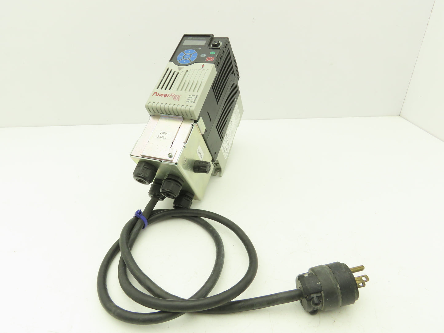 Allen Bradley 25B-V2P5N104 PowerFlex 525 VFD Variable Speed Drive 1/2Hp 120V 1PH