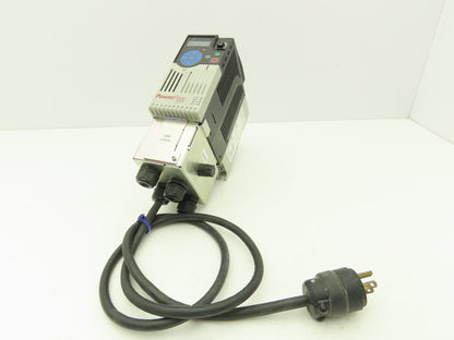 Allen Bradley 25B-V2P5N104 PowerFlex 525 VFD Variable Speed Drive 1/2Hp 120V 1PH