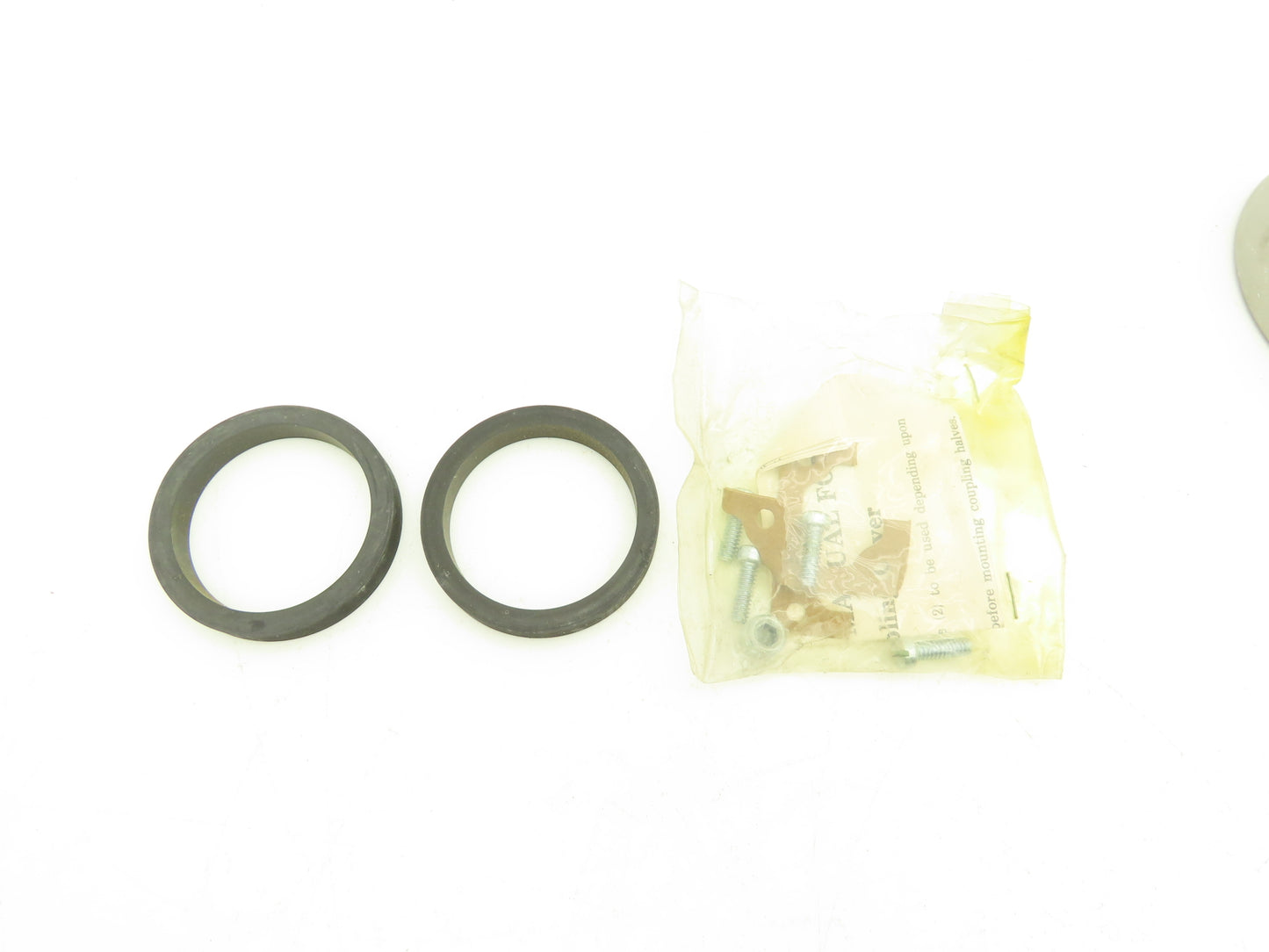 Martin 4016 Coupling Cover For #40 Chain 4" OD x 2" Width Lot Of 2 With Seals