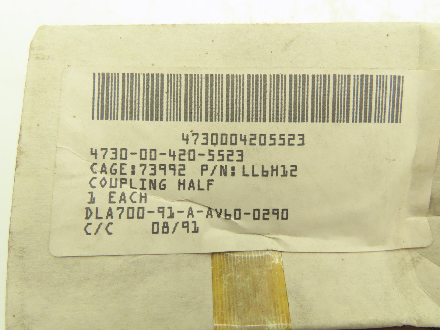 Hansen LL6 H12 3/4" Hydraulic Coupling Socket LL6-HK SAE Size 12