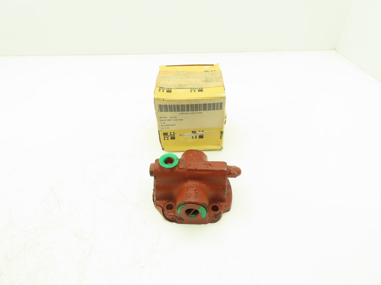 Hyster 321787 Forklift Calibrated Flow Valve For Model H60XL Diesel