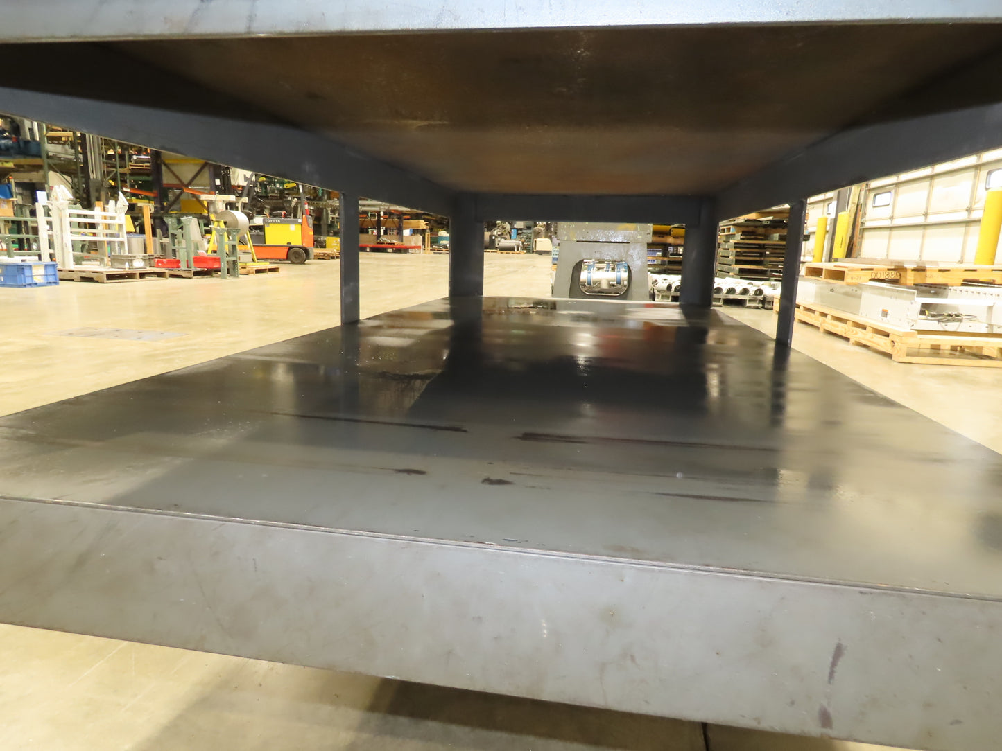 1" Top Steel Fabrication Welding Layout Table Work Bench 96"x48"x35" Wilton Vise