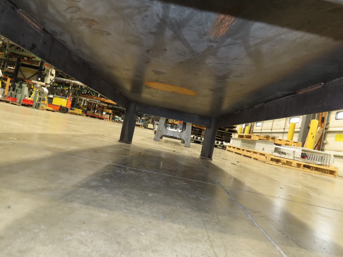 1" Top Steel Fabrication Welding Layout Table Work Bench 96"x48"x35" Wilton Vise