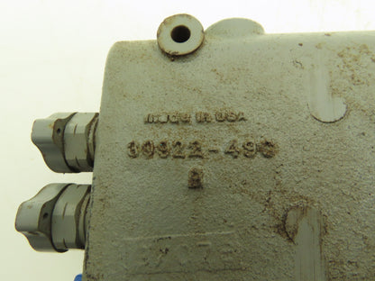 Eaton Cessna 30922-CCN 2 Spool Hydraulic Manual Lever Operated Valve