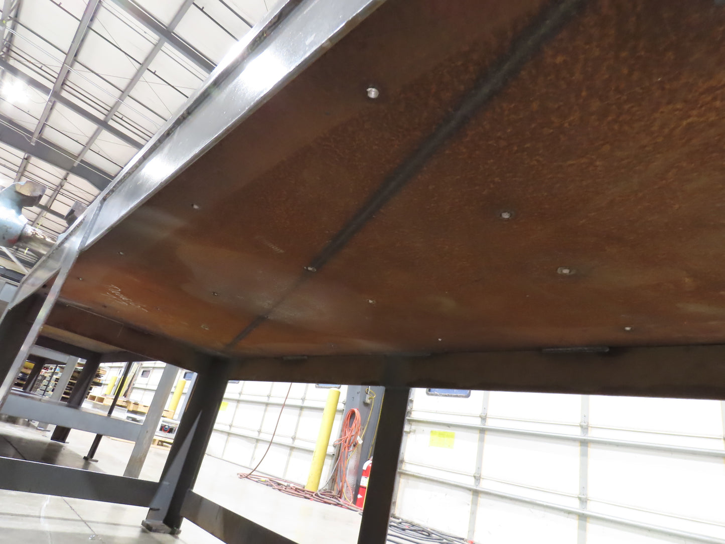 1-1/8" Top Steel Fabrication Welding Layout Table 96x36" Wilton Vise Ridgid 27