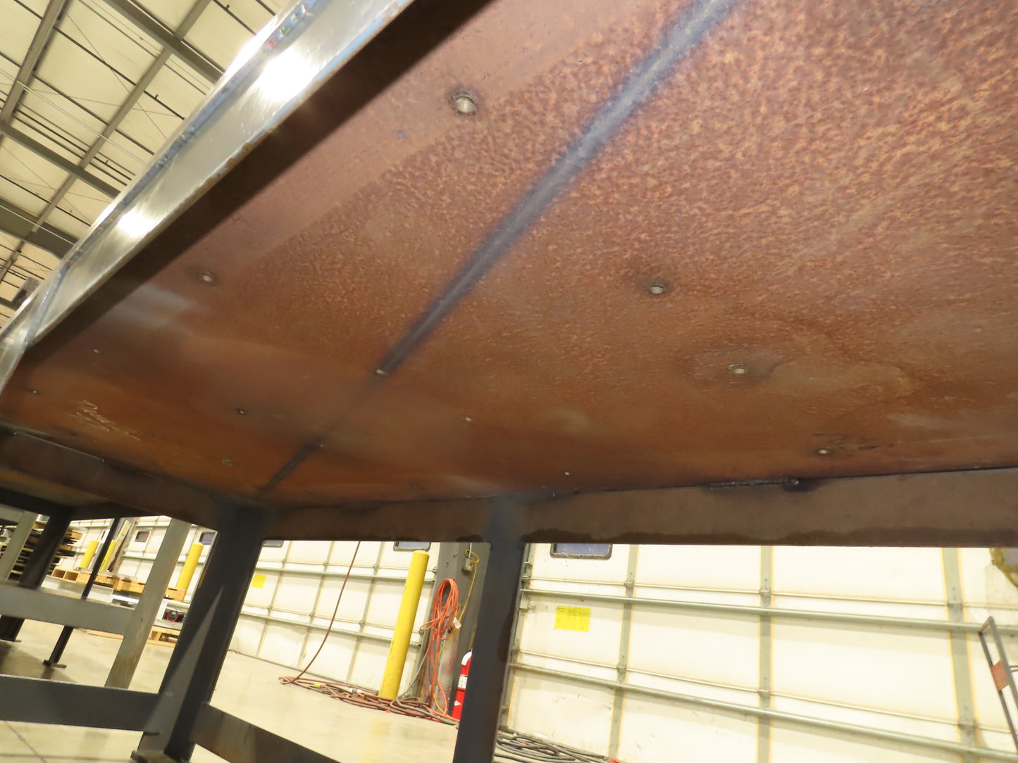 1-1/8" Top Steel Fabrication Welding Layout Table 96x36" Wilton Vise Ridgid 27