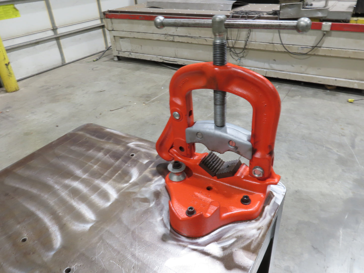 1-1/8" Top Steel Fabrication Welding Layout Table 96x36" Wilton Vise Ridgid 27