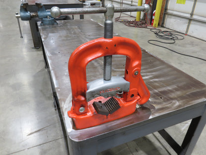 1-1/8" Top Steel Fabrication Welding Layout Table 96x36" Wilton Vise Ridgid 27