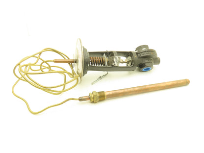 Jordan Valve Mark 80 Temperature Regulator 1"NPT 35-90 Range 14.5" Copper Bulb
