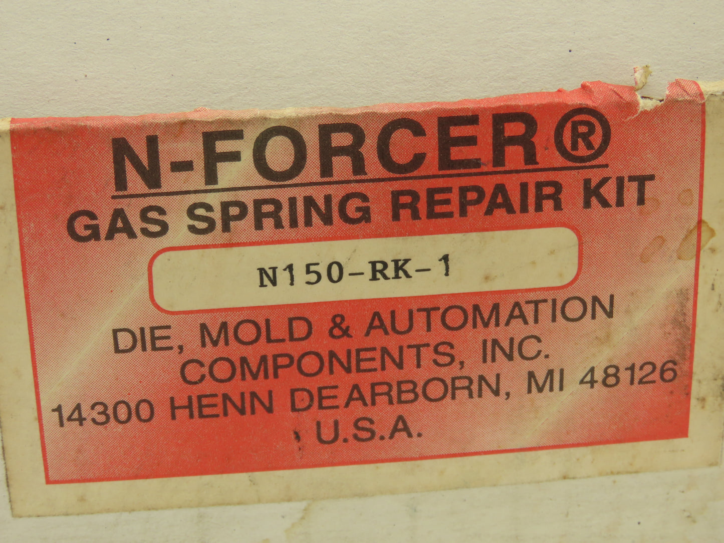 N-Forcer N150-RK-1 Nitrogen Gas Spring Repair Kit