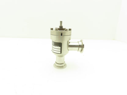 MDC KAV-100 Manual Pneumatic Angle Valve Vacuum Isolation 1" Connection