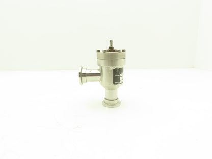 MDC KAV-100 Manual Pneumatic Angle Valve Vacuum Isolation 1" Connection