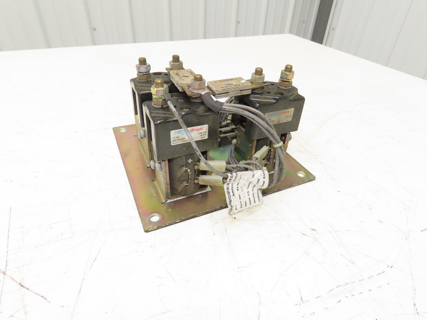 Yale CP395-1 Order Picker Forklift Contactor Control Panel 0S030ECN24TE089