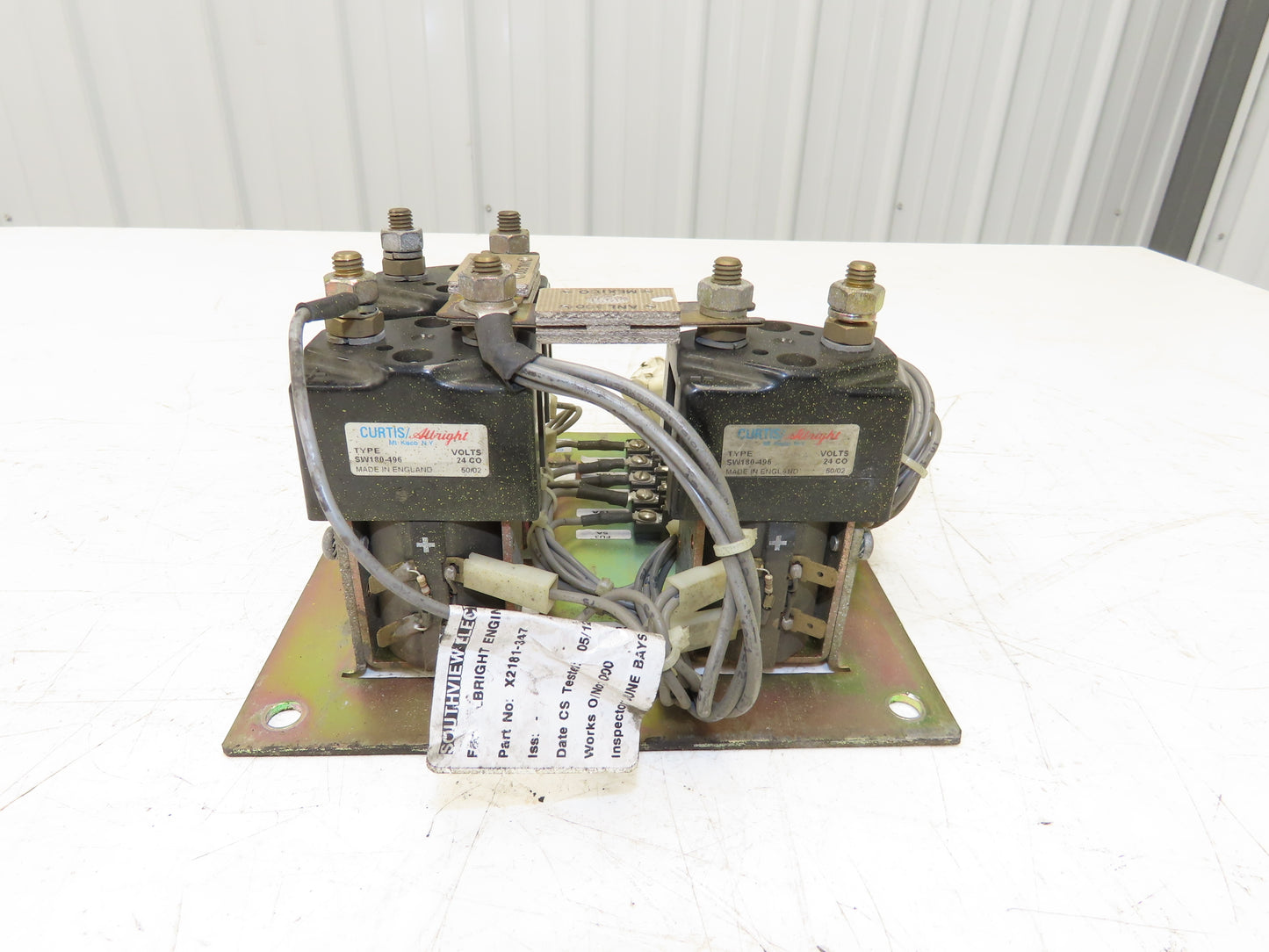 Yale CP395-1 Order Picker Forklift Contactor Control Panel 0S030ECN24TE089