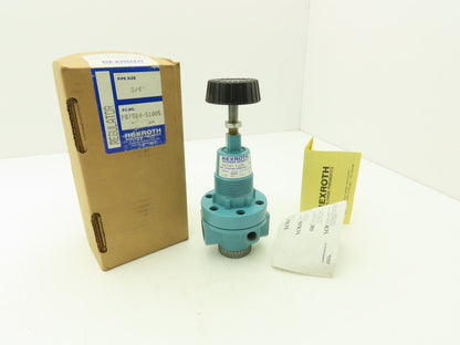 Rexroth PR7564-51005 Pneumatic Air Regulator 3/4"NPT 0-125psi Range