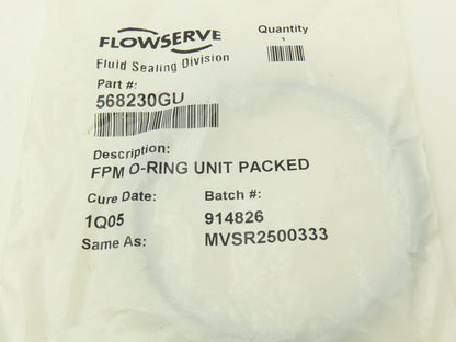 Flowserve A10E02 668810SL Mechanical Seal Kit 155731QI-D