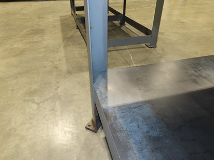 5/8" Thick Top Steel Fabrication Welding Layout Table Work Bench 96"x48"x36"