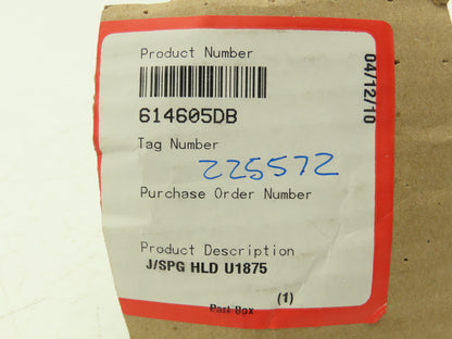 Flowserve A10E01 614605DB-J Mechanical Seal Kit Spring Holder 2-9/16"x 2-5/16"