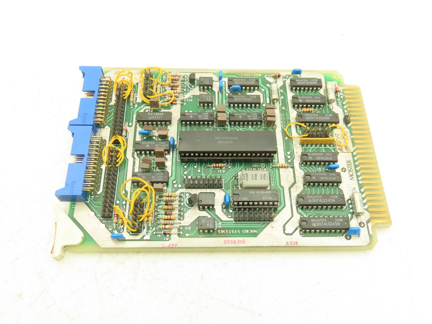 Mostek MDX-SIO 2 Input/Output I/O Board 450-00663-00