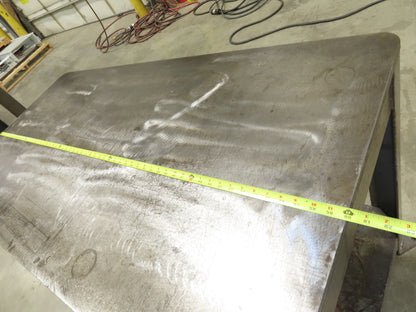 5/8" Thick Top Steel Fabrication Welding Layout Table Work Bench 60"x30"x36"
