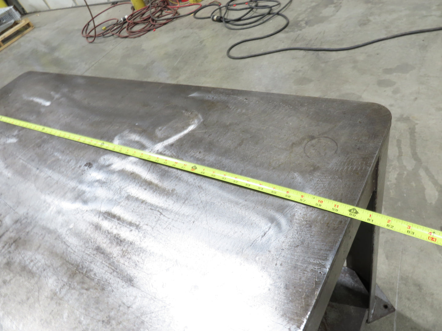 5/8" Thick Top Steel Fabrication Welding Layout Table Work Bench 60"x30"x36"