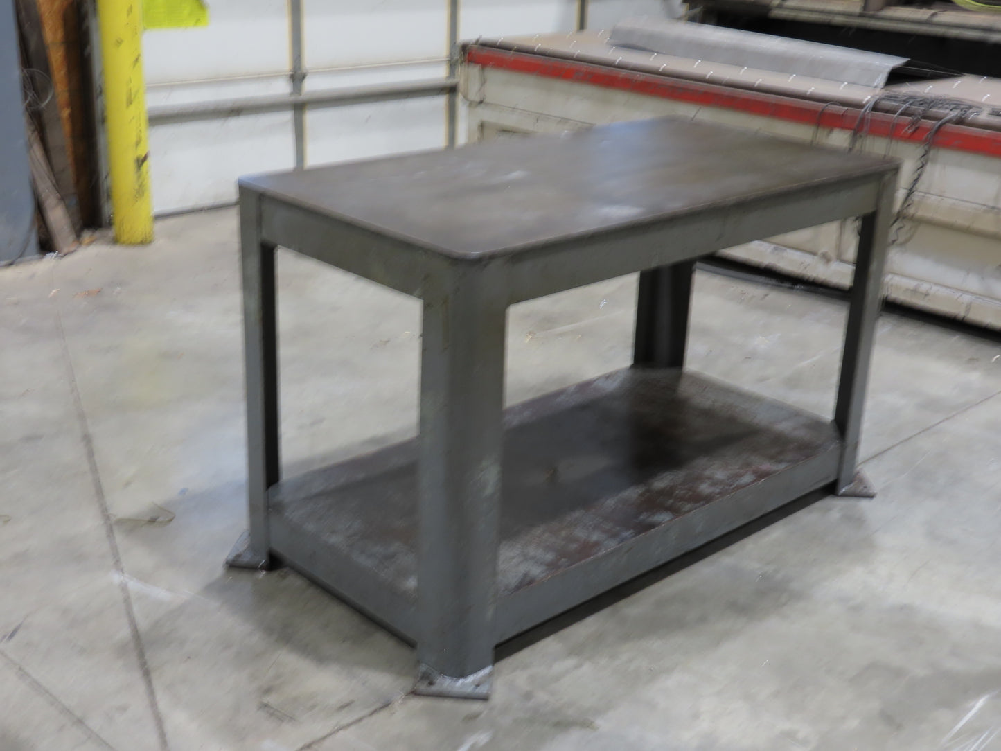 5/8" Thick Top Steel Fabrication Welding Layout Table Work Bench 60"x30"x36"