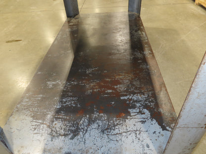 11/16" Thick Top Steel Fabrication Welding Layout Table Work Bench 60"x30"x36"