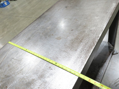 11/16" Thick Top Steel Fabrication Welding Layout Table Work Bench 60"x30"x36"