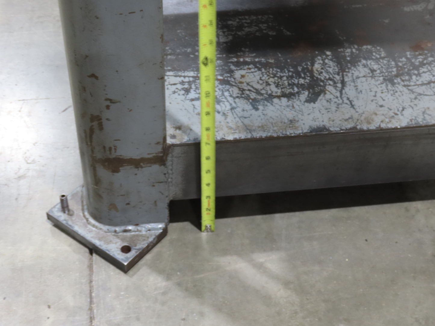 11/16" Thick Top Steel Fabrication Welding Layout Table Work Bench 60"x30"x36"