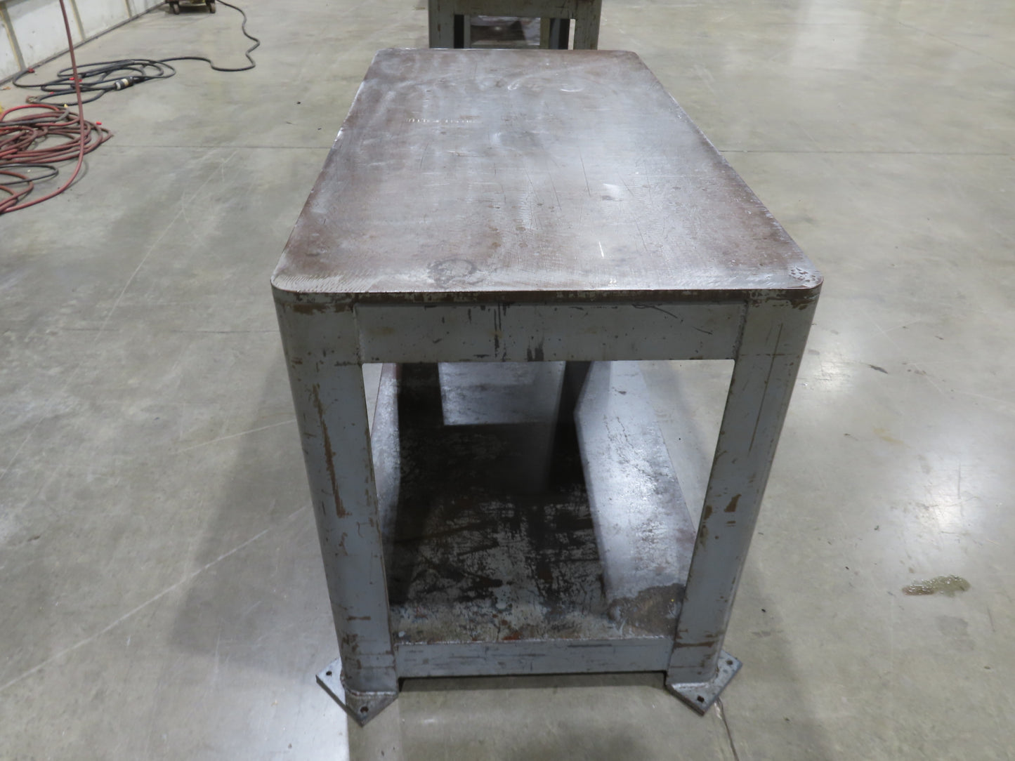 11/16" Thick Top Steel Fabrication Welding Layout Table Work Bench 60"x30"x36"