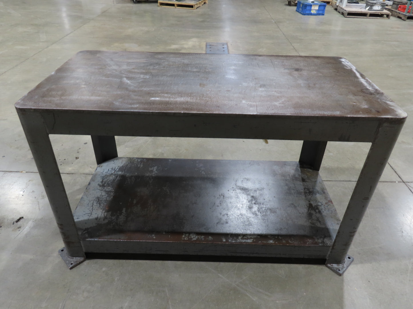 11/16" Thick Top Steel Fabrication Welding Layout Table Work Bench 60"x30"x36"
