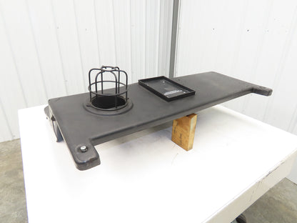 Yale Hood Plastic Cover Removed From 0S030ECN24TE089 Order Picker Forklift