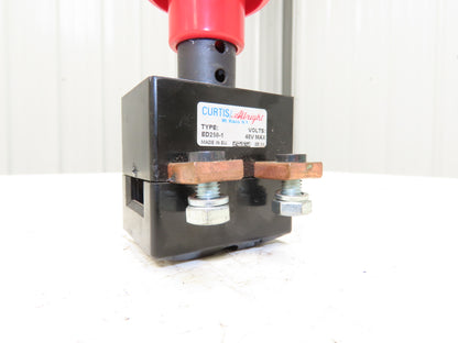 Landoll Red E-Stop Button 48VDC Removed From LSC30 Stand On Forklift