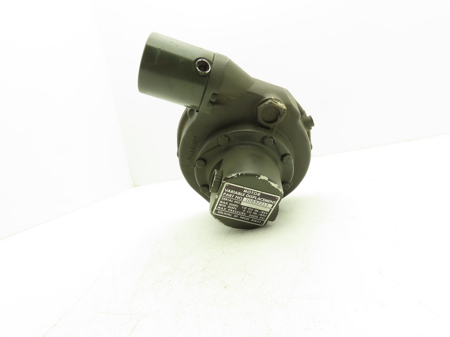 Delaval 10892213 Variable Displacement Hydraulic Motor 3000PSI 0.2-1.0 IN3/Rev