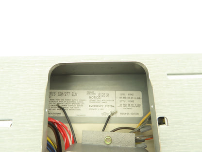Lithonia Lighting ELA2RIS 120/277 ELN Green LED Rough-In Section Emergency Exit