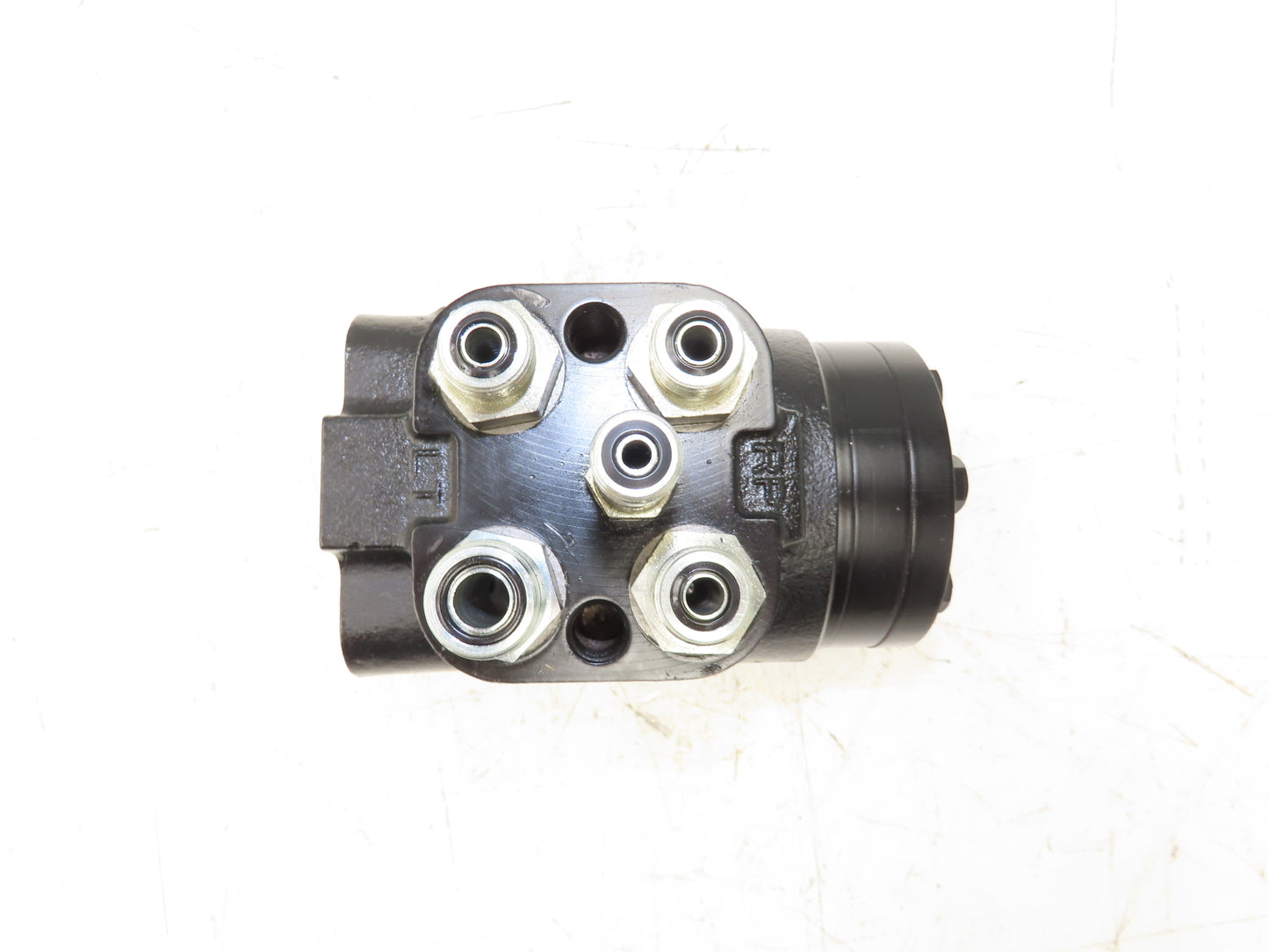 Landoll Hydraulic Power Steering Pump Removed From LSC30 Stand On Forklift