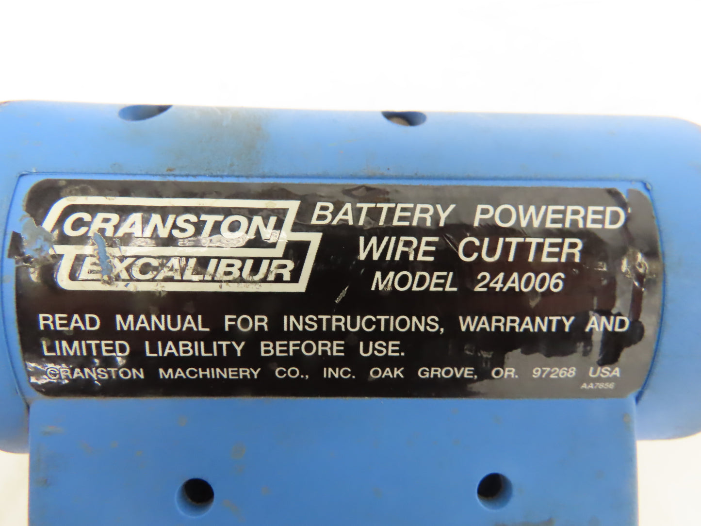 Cranston 24A006 Excalibur Wire Cutter 12V Cordless 36" Extension 7/8" Cutters