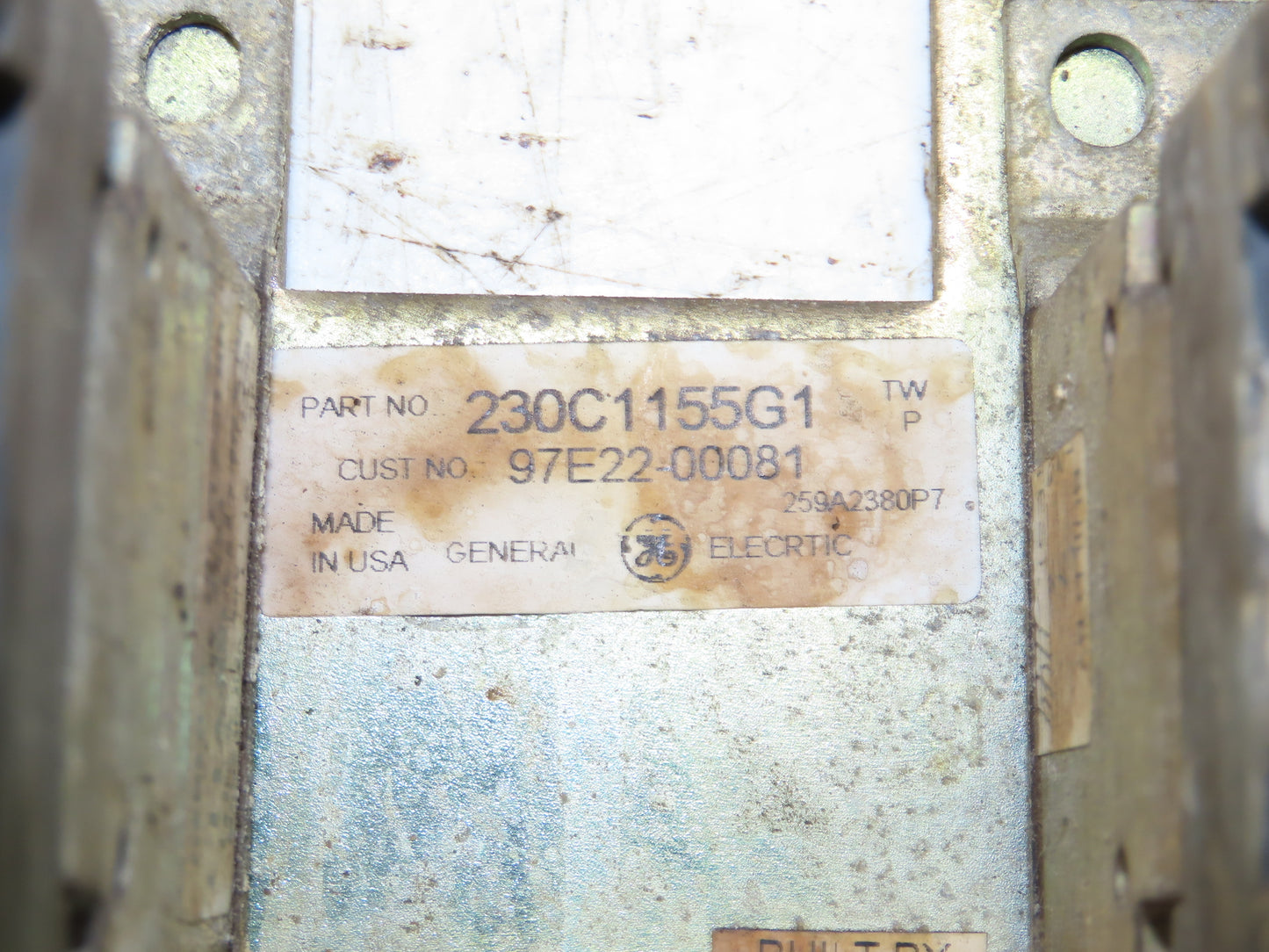 General Electric 230C1155G1 Forklift Contactor Motor Control Module CAT EC25KE