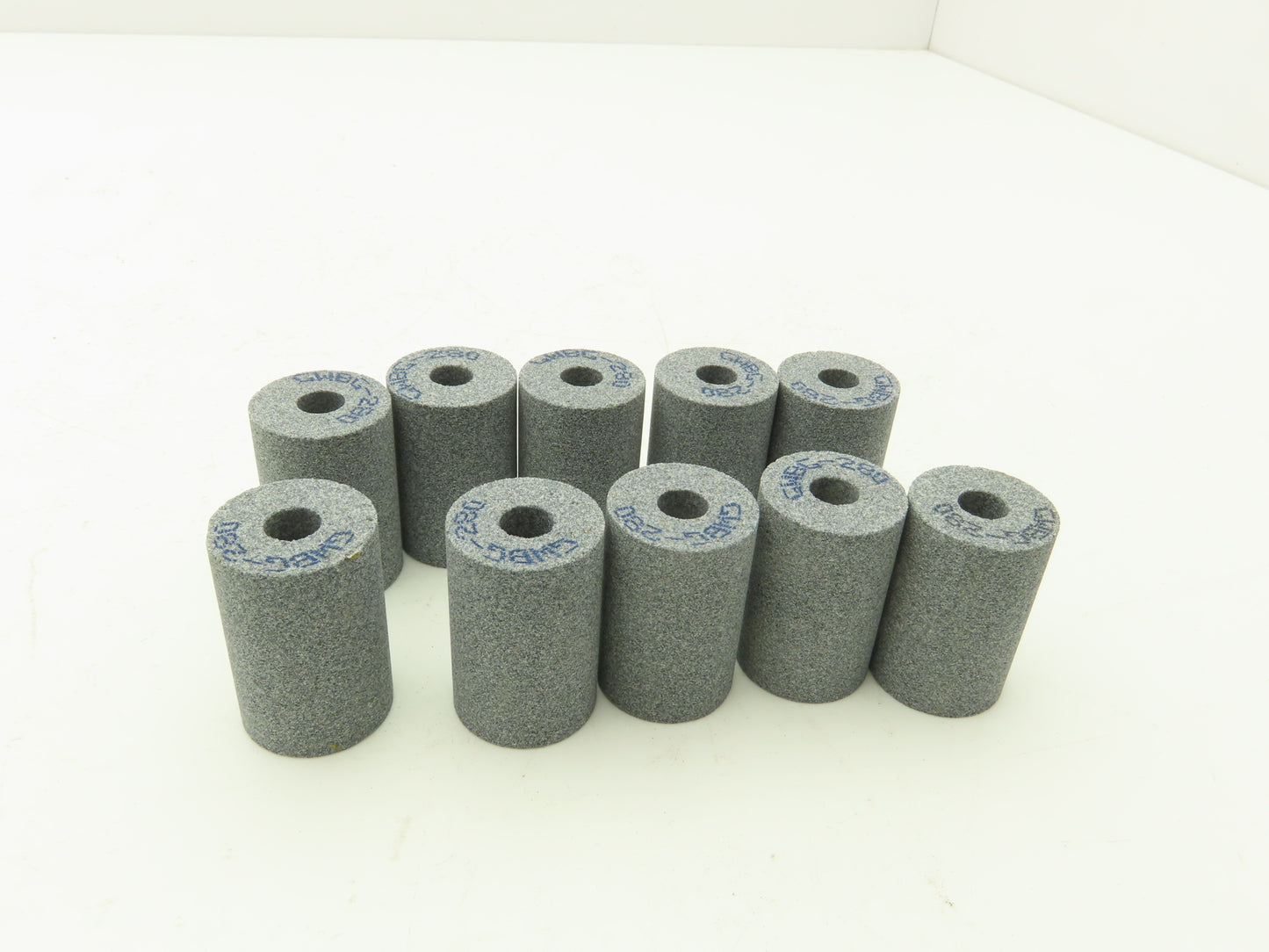 Norton 53A90-LVBE Alundum Grinding Wheel 1-1/8"x 1-11/16"W x 3/8"Arbor Lot of 20