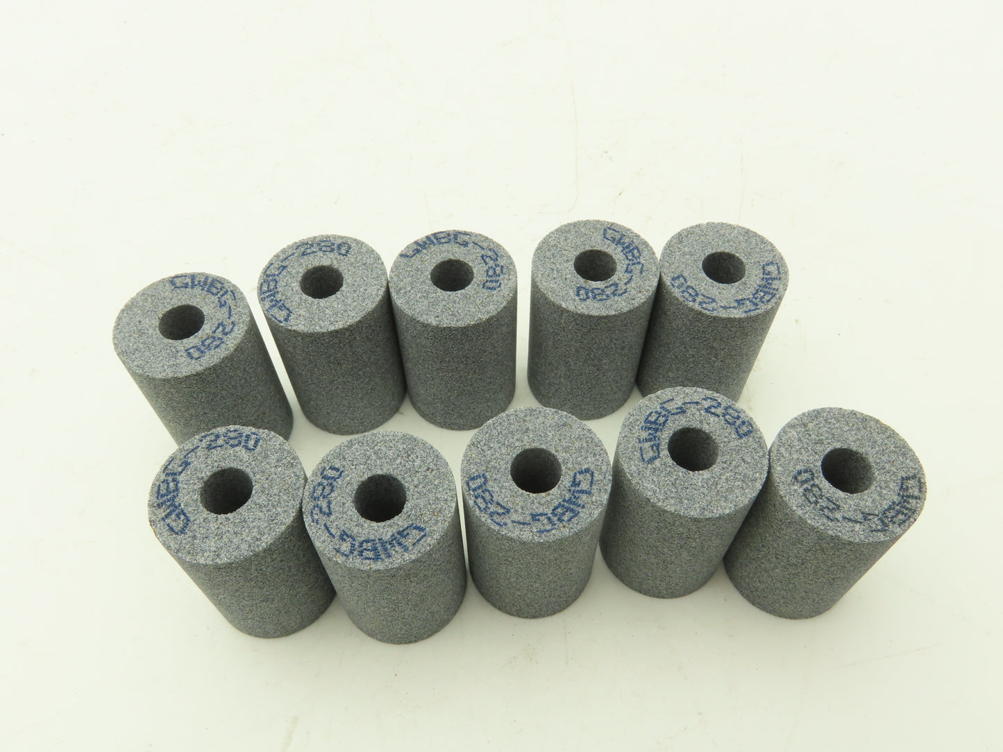 Norton 53A90-LVBE Alundum Grinding Wheel 1-1/8"x 1-11/16"W x 3/8"Arbor Lot of 20