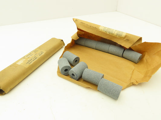 Norton 53A90-LVBE Alundum Grinding Wheel 1-1/8"x 1-11/16"W x 3/8"Arbor Lot of 20