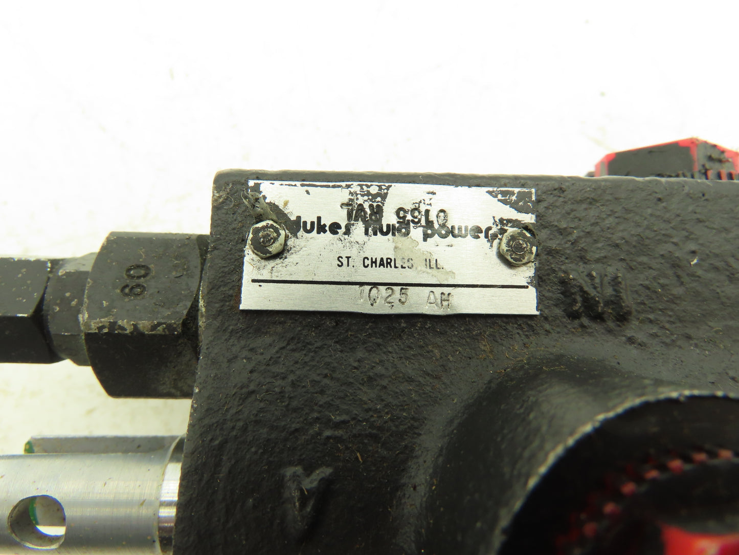 Dukes Fluid Power 1025 AH  Hydraulic Valve 3000PSI Manual Single Response