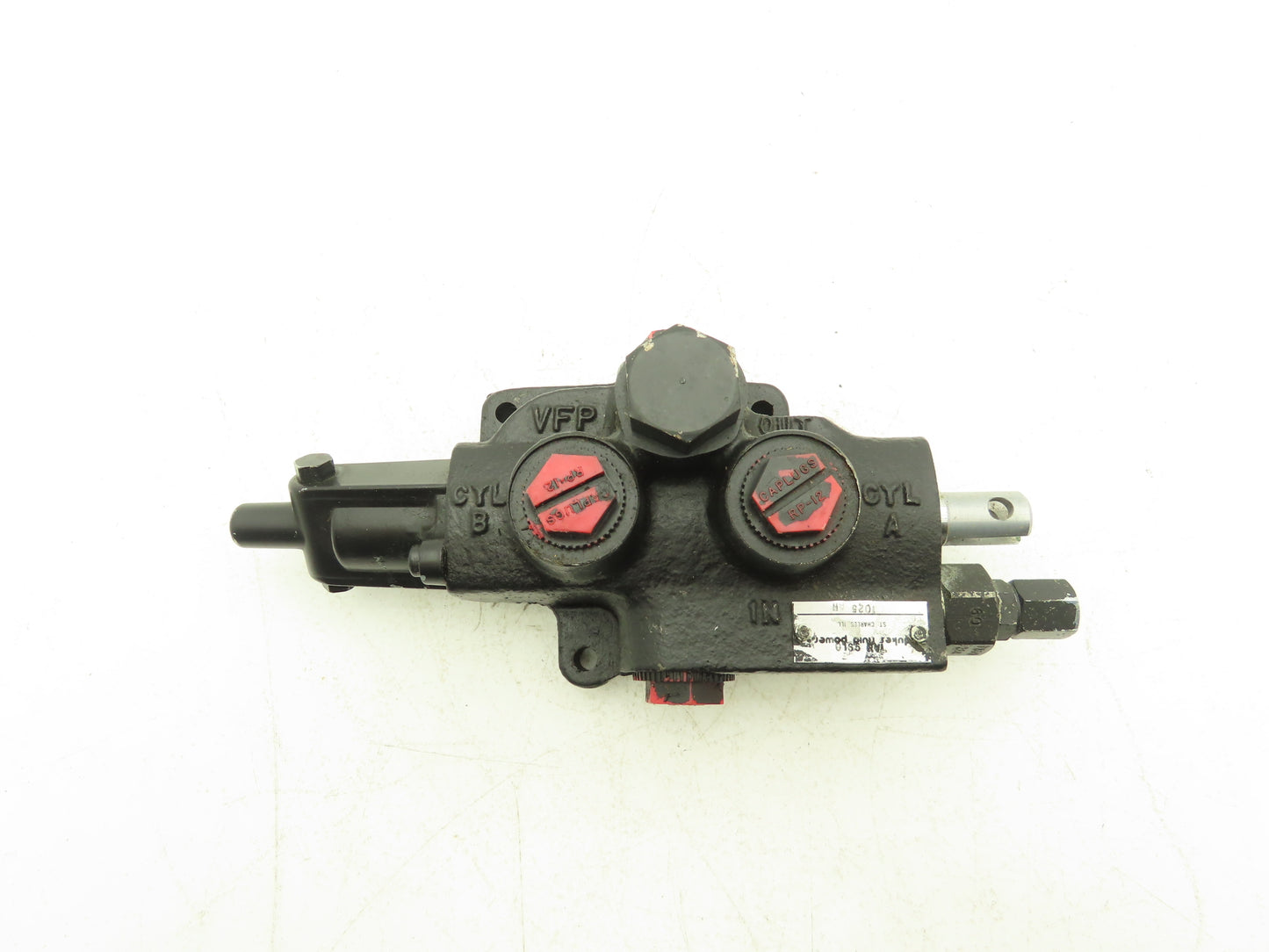 Dukes Fluid Power 1025 AH  Hydraulic Valve 3000PSI Manual Single Response