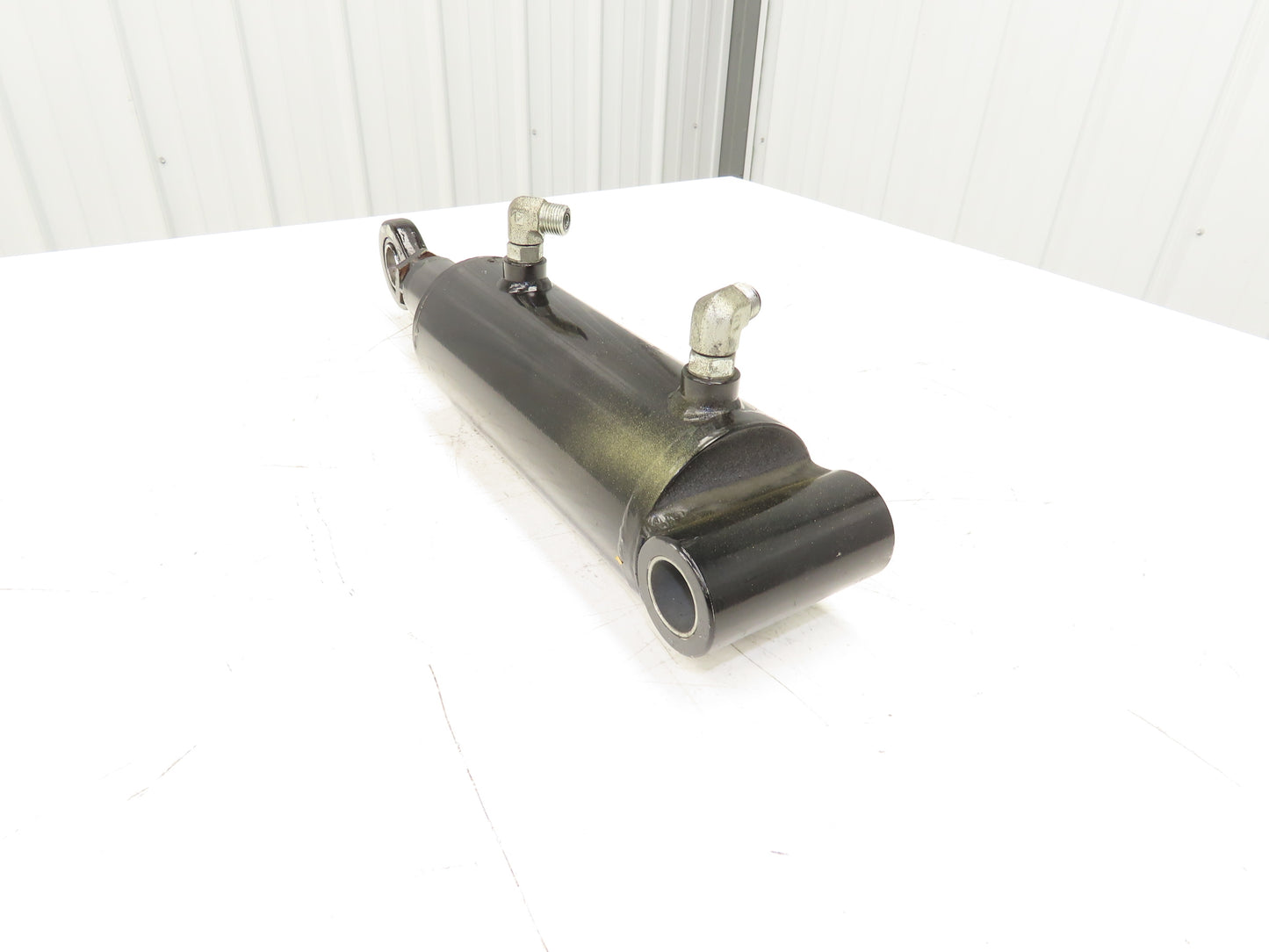 Landoll 52018-0611 Hydraulic Tilt Cylinder Removed From LSC30 Stand On Forklift