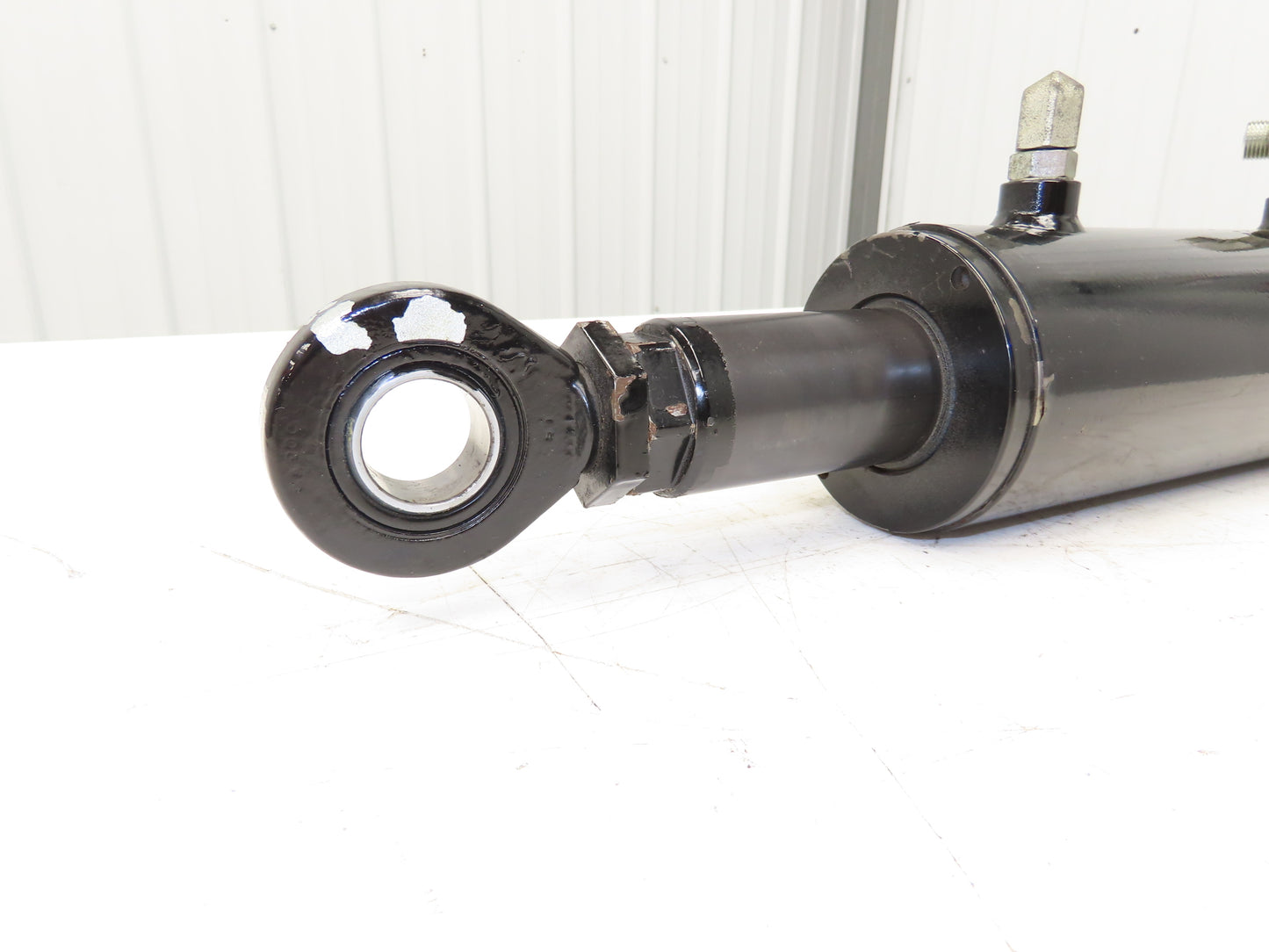 Landoll 52018-0611 Hydraulic Tilt Cylinder Removed From LSC30 Stand On Forklift